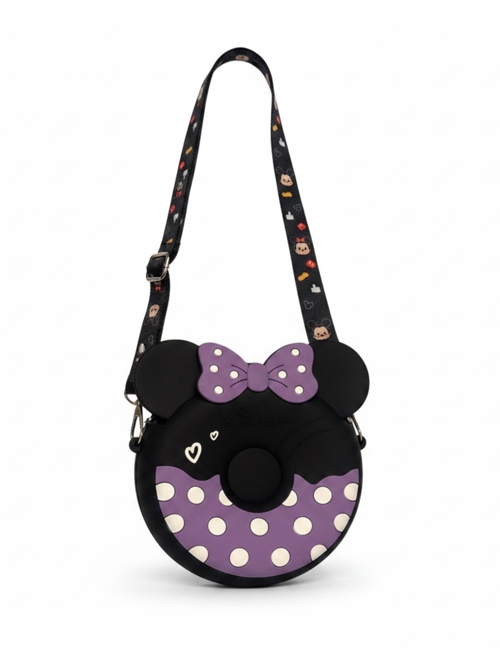 New Silicone Minnie Mouse Crossbody/ Shoulder Bag Handbag‎ Disney Parks Bounding